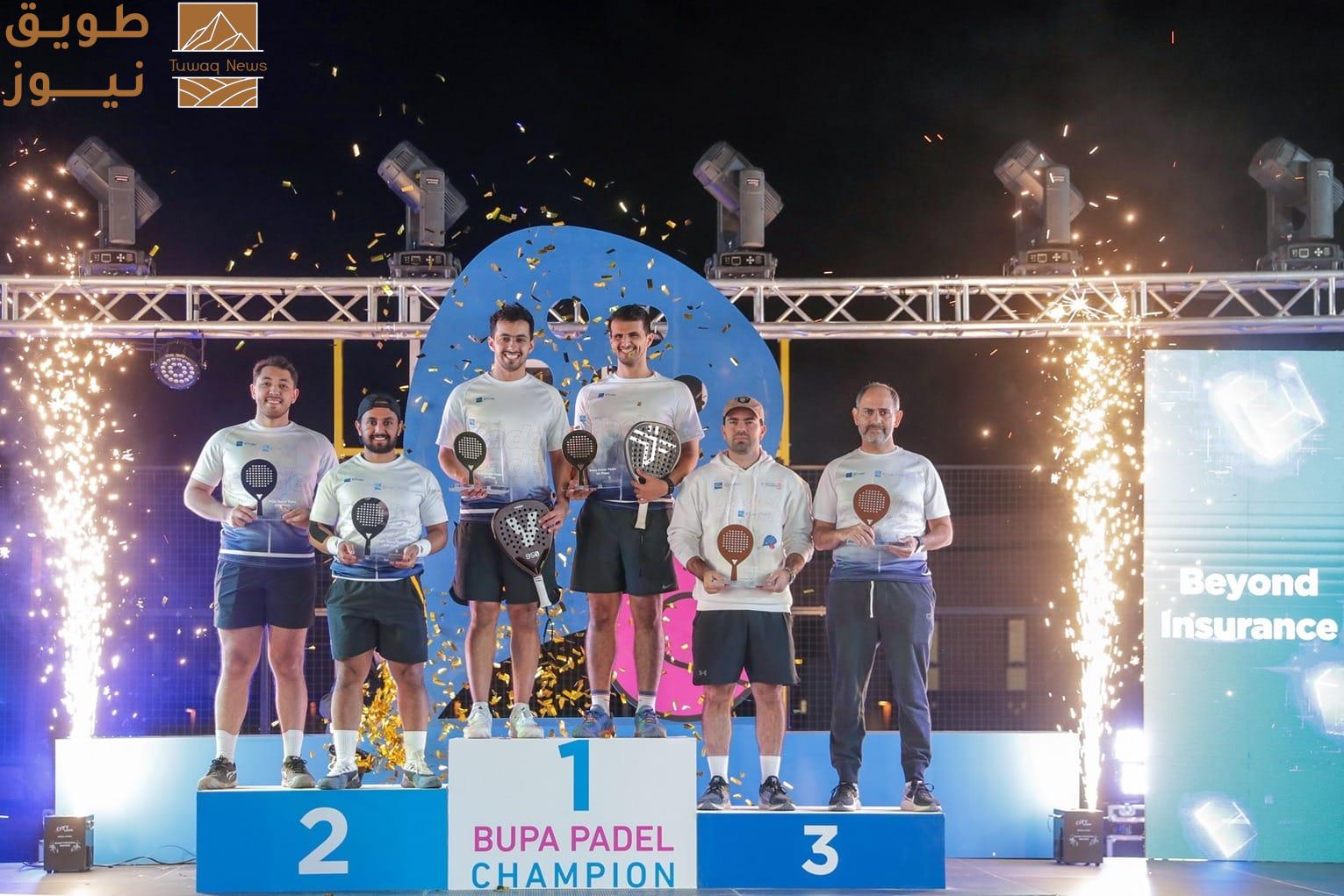 You are currently viewing ضمن برنامج حياتك…بوبا العربية تختتم بطولة البادل 2024 في العُلا بفوز فريق شركة “ثقة”