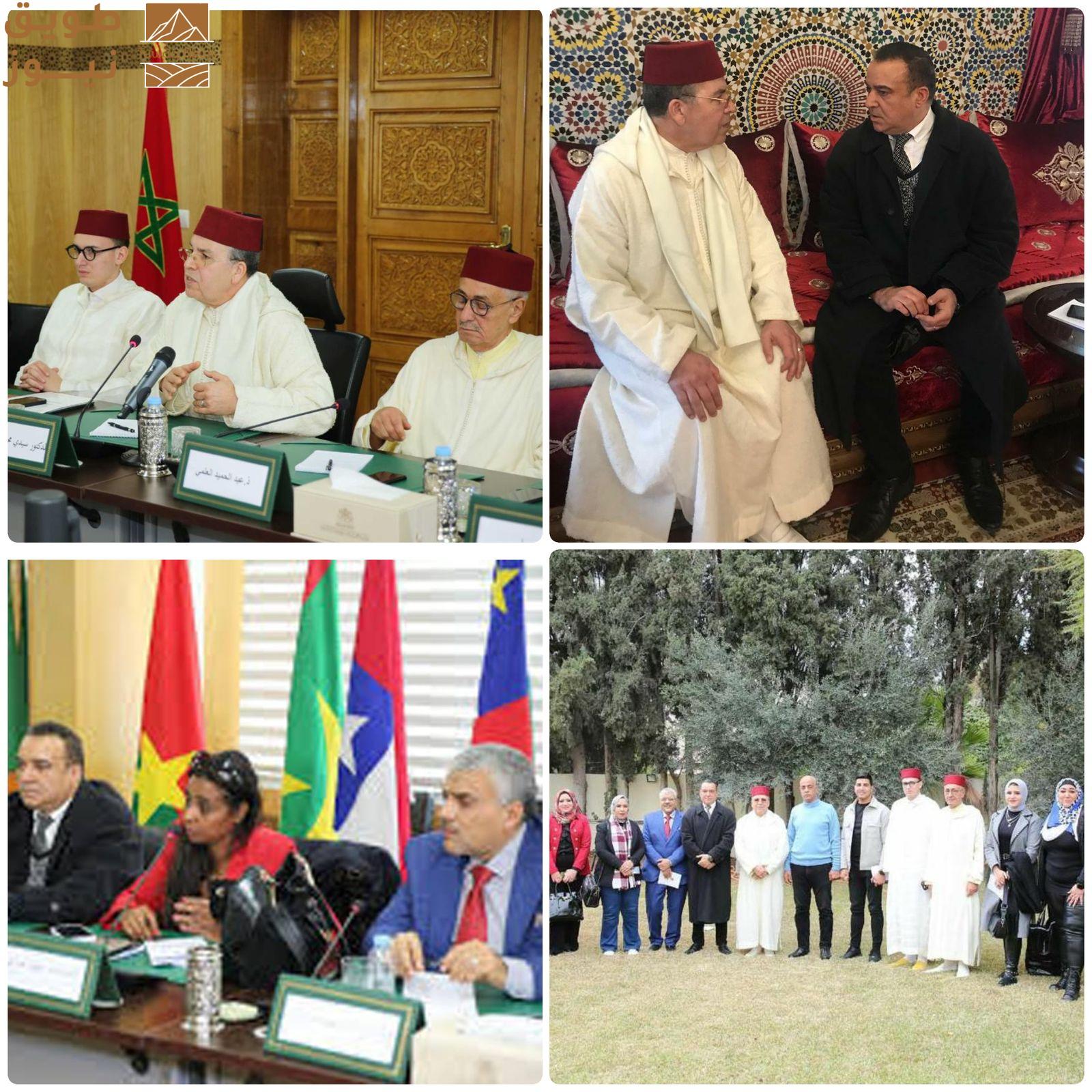 You are currently viewing د. محمد رفقي : مؤسسة محمد السادس للعلماء الأفارقة تحمل رسالة نبيلة، وأهداف سامية تتمثل في ترسيخ الثوابت الدينية ونشر قيم الدين السمحة،