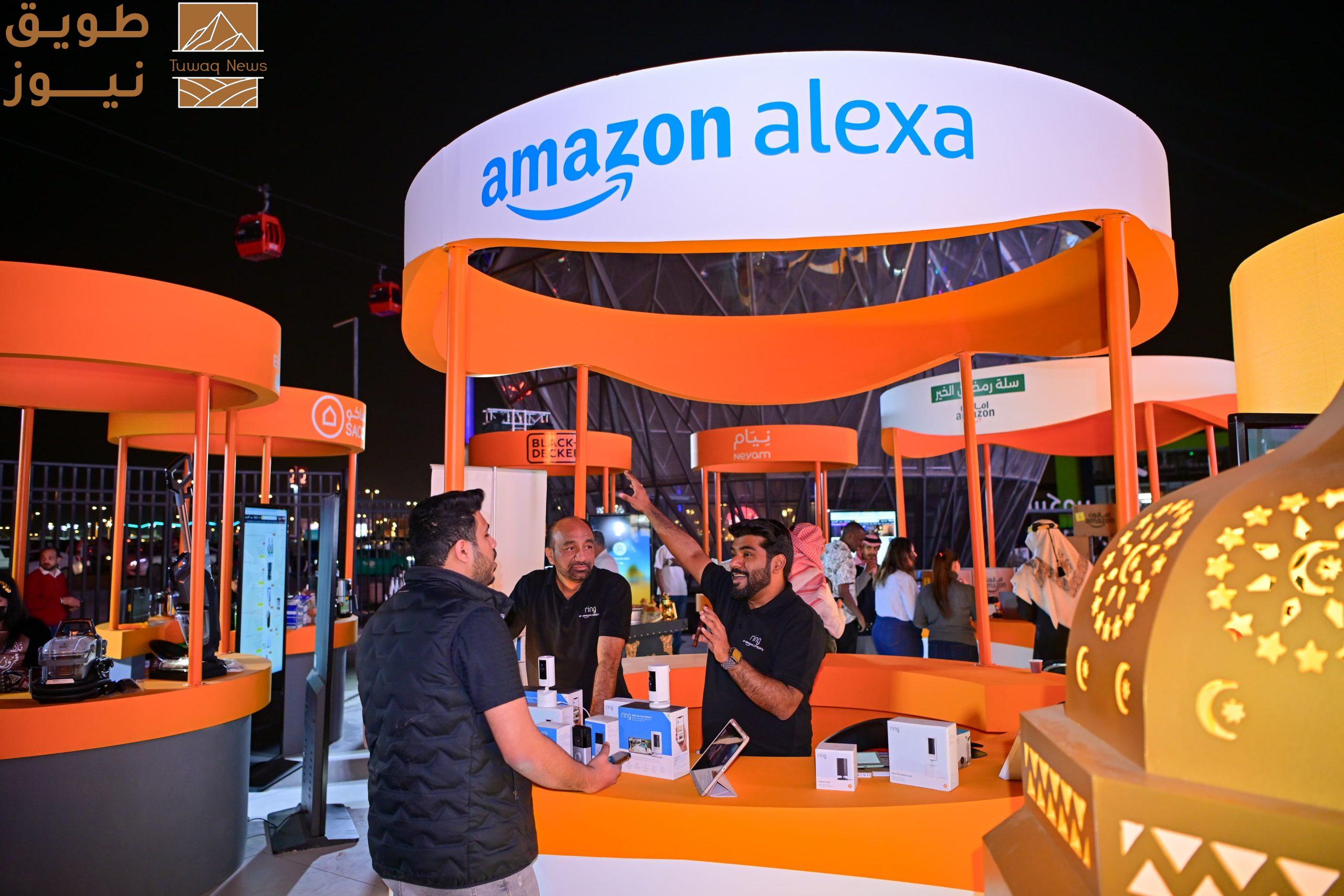 Read more about the article “أمازون السعودية” تقيم جناح خاص في البوليفارد سيتي بمناسبة يوم التأسيس