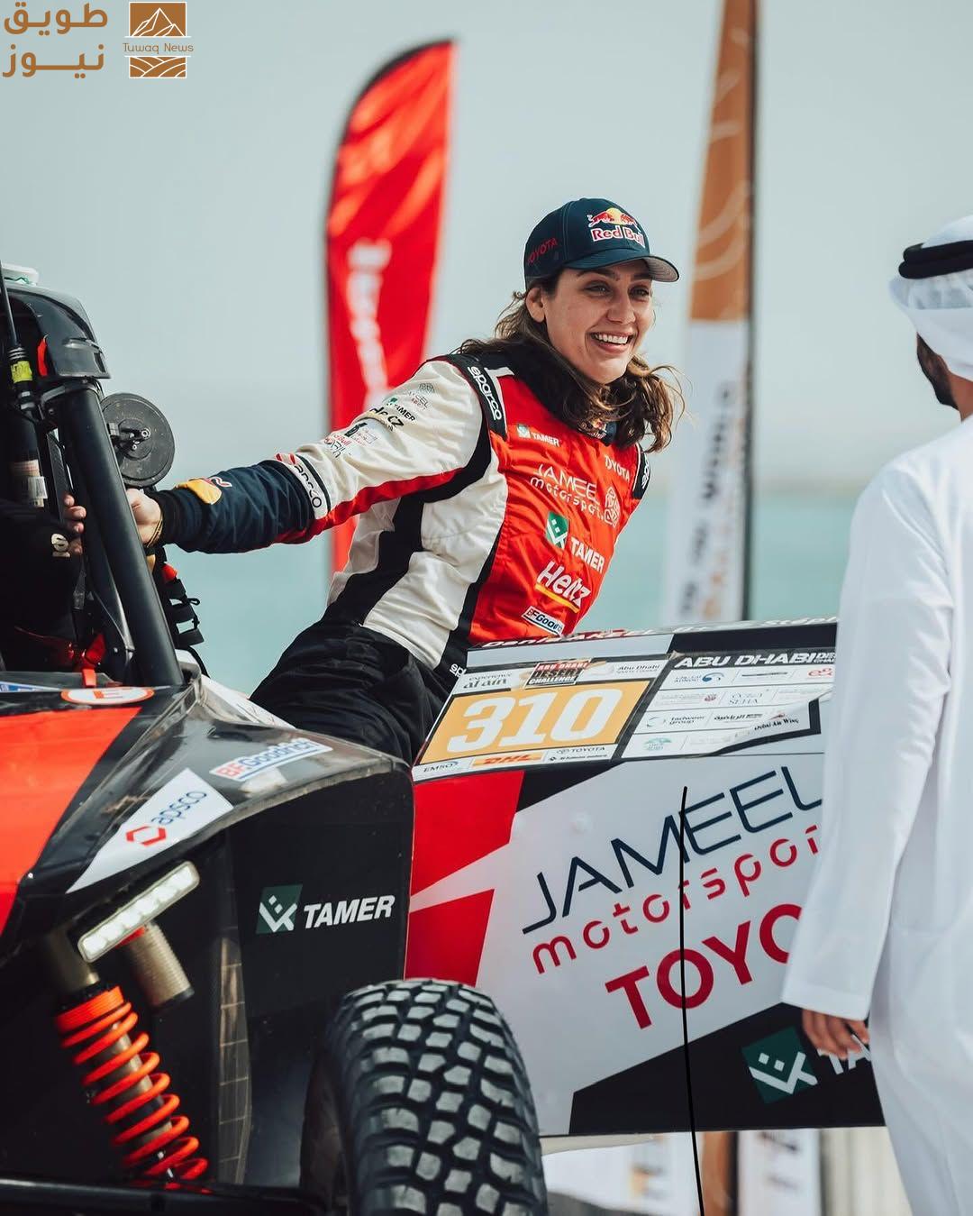 You are currently viewing دانية عقيل تسطّر إنجازاً تاريخيًا جديدًا بفوزها في فئة تشالنجر في رالي أبوظبي الصحراوي