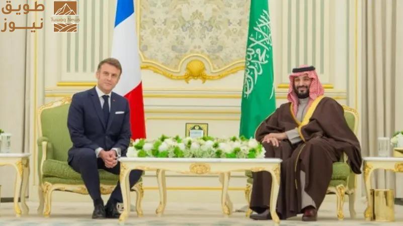 Read more about the article ولي العهد السعودي والرئيس الفرنسي يبحثان جهود تحقيق الأمن والاستقرار