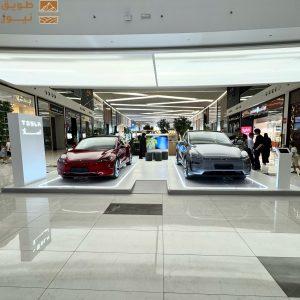 Read more about the article سينومي سنترز تعلن افتتاح متاجر مؤقتة ومحطات للشحن الفائق من شركة تسلا في مراكزها التجارية