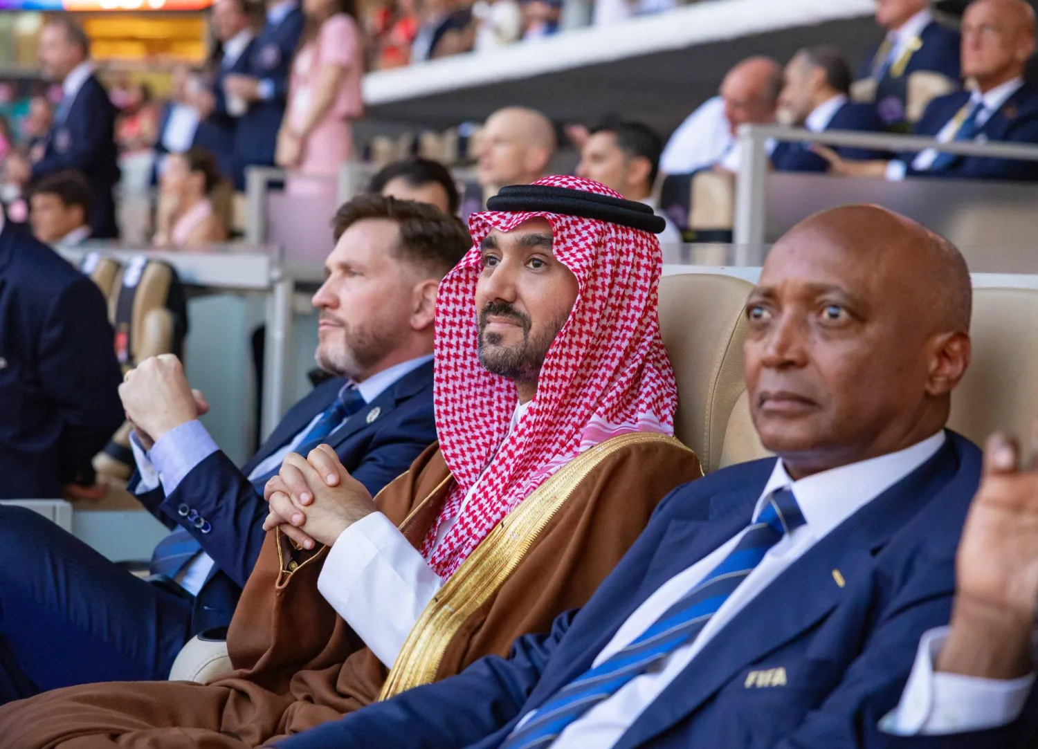 Read more about the article الفيصل يشهد افتتاح كأس العالم للأندية