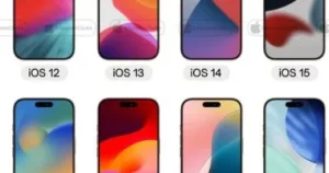 Read more about the article خلفيات iOS من الإصدار 12 حتى iOS 26: رحلة بصرية فى كل تحديث