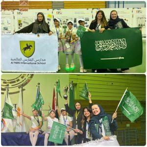 Read more about the article (الفارس العالمية) تحصد المركز الأول كأفضل مشروع في أولمبياد اللغة الإنجليزية ELO 2025