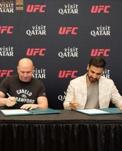 Read more about the article UFC® تُطلق أولى فعالياتها في قطر ضمن ” UFC®ليلة القتال” في 22 نوفمبر المقبل