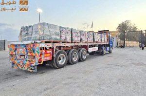 Read more about the article عبور 7 شاحنات إغاثية سعودية جديدة إلى قطاع غزة مقدمة من مركز الملك سلمان للإغاثة