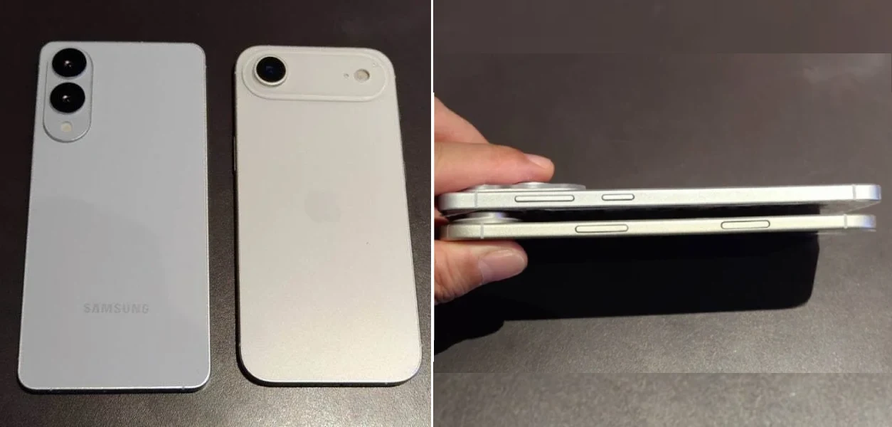 You are currently viewing مقارنة فعلية بين آيفون 17 Air وجالاكسي S25 Edge