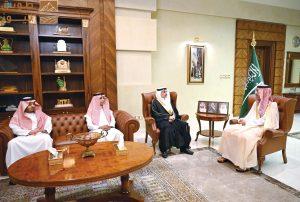 Read more about the article استعراض أنشطة التراث أمام سعود بن جلوي