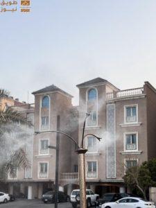 Read more about the article في تجربة نوعية لتعزيز جودة الحياة.. بلدية الظهران تطلق مشروع “الرذاذ المائي” في الحدائق والمماشي العامة