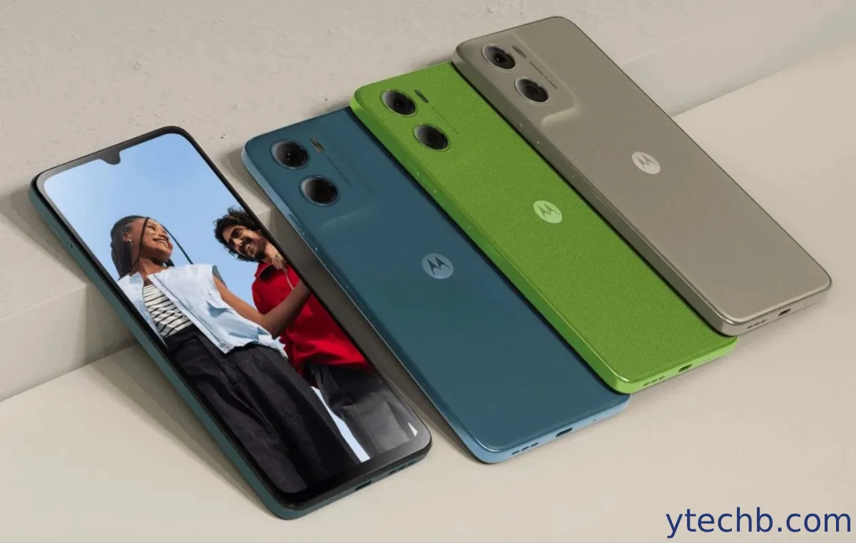 You are currently viewing تسريب الصور الرسمية لهاتف Moto G06 منخفض السعر