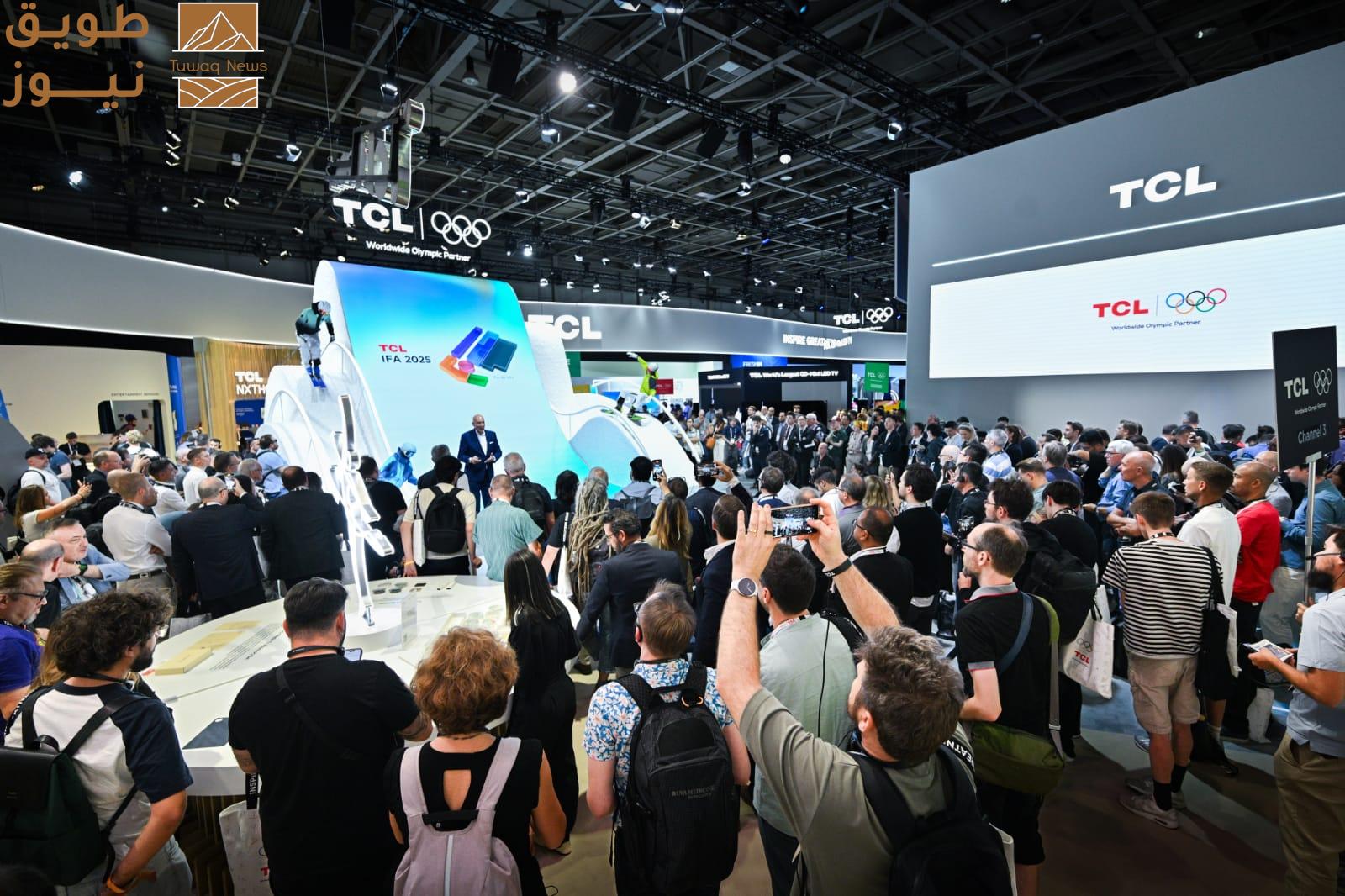 You are currently viewing إلهام العظمة، وإشعال الحماس: TCL تستعرض أحدث تقنيات العرض وابتكارات الذكاء الاصطناعي في معرض IFA 2025