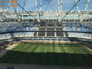 Read more about the article ملعب طنجة الكبير أحد المعالم الرياضية البارزة بالمغرب يستعد لكأس الأمم الأفريقية ..