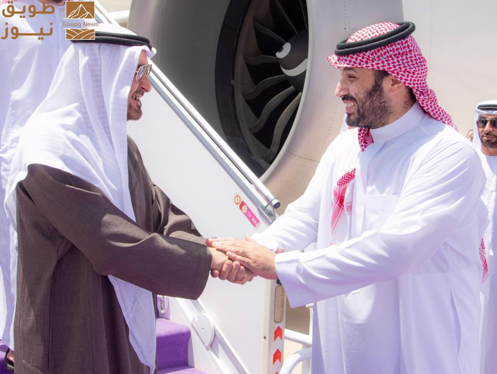 You are currently viewing ولي العهد يستقبل رئيس دولة الإمارات في الرياض