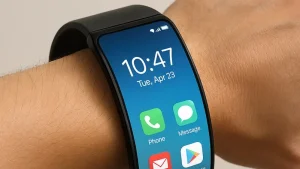 Read more about the article “موتورولا” تعيد إحياء فكرة الهاتف القابل للارتداء بتصميم مذهل