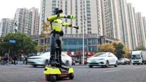 Read more about the article الصين تطلق أول روبوت بشري لإدارة المرور في هانتشغو