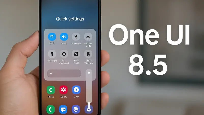 You are currently viewing إصدار “One UI 8.5” يحول هاتف سامسونج إلى آيفون فعليًا