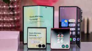 Read more about the article “سامسونغ” تخطط لإطلاق نموذج جديد من Galaxy Z Fold يحاكي تصميم آيفون القابل للطي