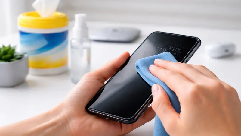 You are currently viewing هاتفك أكثر اتساخًا من أرضية المرحاض: إليك طريقة تنظيفه الصحيحة
