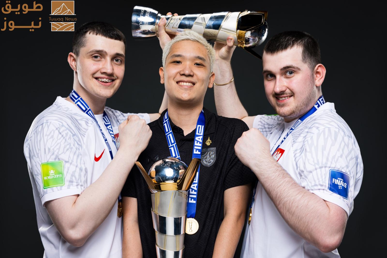 You are currently viewing تايلاند بولندا يتربعان على عرش منافسات eFootball™ ضمن فعاليات كأس العالم FIFAe™