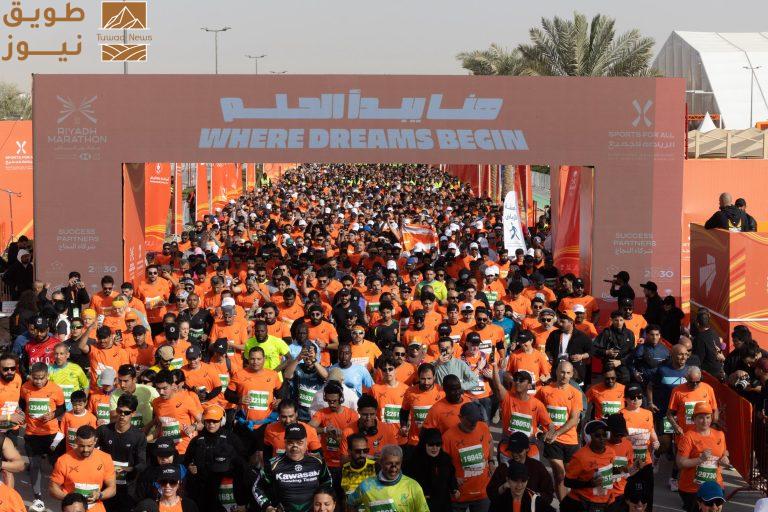 تتويج الفائزين في مهرجان ماراثون الرياض 2026 واختتام النسخة الخامسة بنجاح تنظيمي كبير