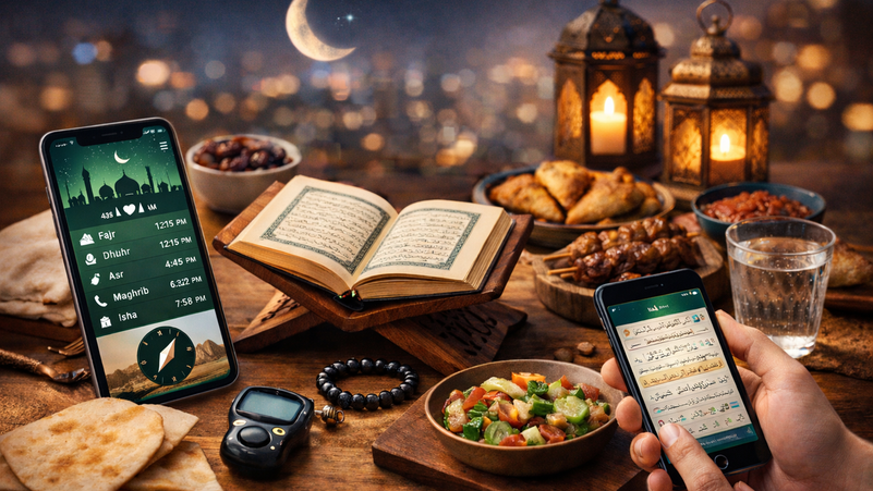 Read more about the article 5 تطبيقات تجعل شهر رمضان أسهل وأذكى في العصر الرقمي