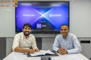 Read more about the article “ريت جاين RateGain و”جسباي Juspay ” يعززان التعاون لدعم RG Pay  –  منصة تكنولوجيا مالية عالية الأداء مخصصة لقطاع السفر والضيافة العالمي.