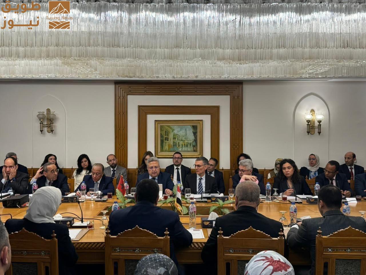 You are currently viewing اجتماع كبار المسؤولين التحضيري للدورة الأولى للجنة التنسيق والمتابعة المصرية/المغربية