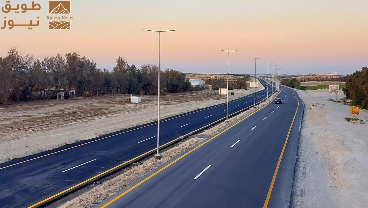 You are currently viewing √ بلدية قرية العليا تنجز مشروع ازدواج المدخل الشرقي بطول يتجاوز 3 كم تعزيزا للسلامة المرورية