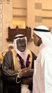 Read more about the article عبدالعزيز والهوساوي يحتفلان بعقد قران عتاب