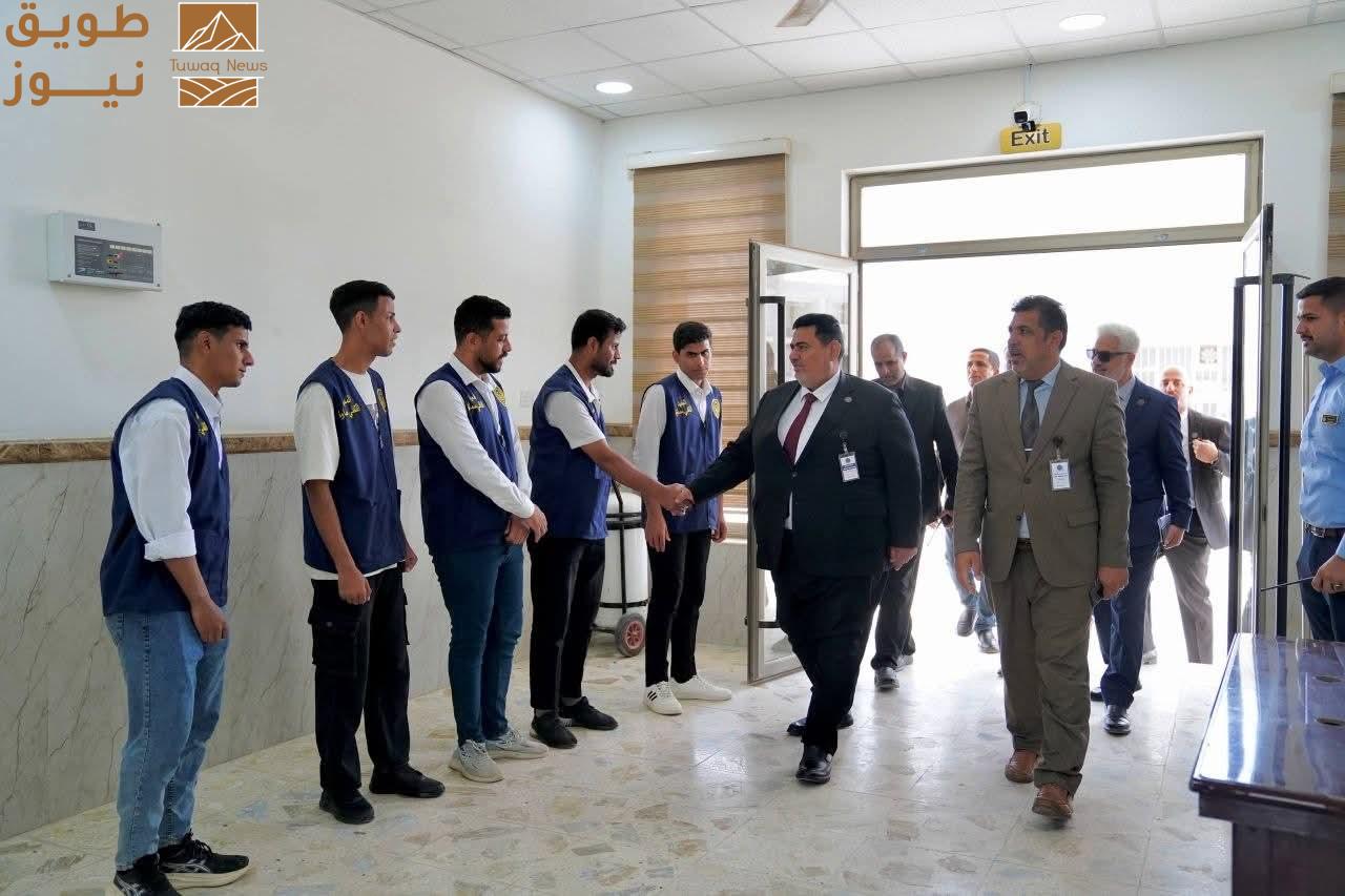 Read more about the article المعهد التقني السماوة يواصل استقبال فريق المقيم الوطني للاعتماد المؤسسي لليوم الثاني