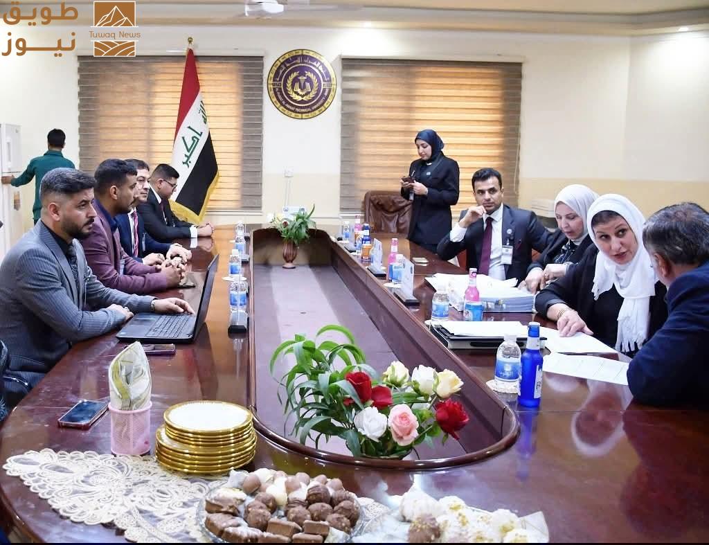 Read more about the article فريق المقيم الوطني يواصل زياراته التقييمية في الكلية التقنية الإدارية كوفة