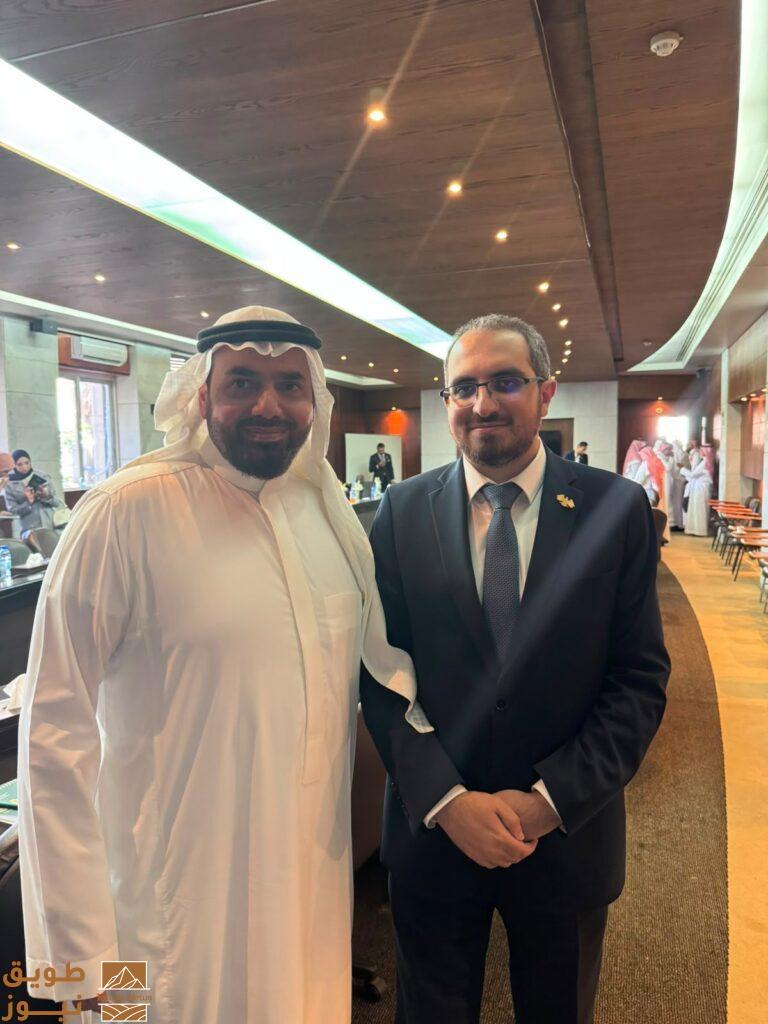 نبيل المظلوم ورئيس هيئة الاستثمار في سوريا محمد رواد رمضان